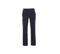 Pantalone da lavoro Estivo in Tessuto Leggero Unisex con Taglio Classico Payper Art. Worker Stretch Summer con bande retroriflettenti (L, BLU NAVY)
