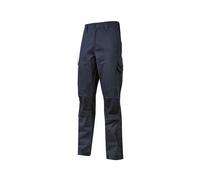 PANTALONI DA LAVORO MULTISTAGIONE MULTITASCHE U POWER GUAPO 100% COTONE SLIM