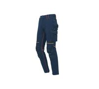 Pantalone da lavoro in tessuto U-4 con tasche Deep Blue ATOM U-Power
