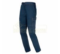 PANTALONE DA LAVORO INDUSTRIAL STARTER 8030T COLORE BLU 100% COTONE VARIE TASCHE