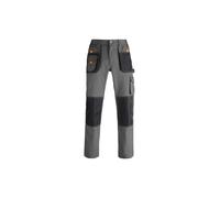 Pantalone da Lavoro Lungo con Tasche Smart Colore Grigio - Nero Taglia XXL - Kapriol