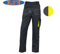 PANTALONE DA LAVORO PANOPLY-DELTA PLUS D-MACH GRIGIO/GIALLO