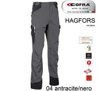 Pantalone da lavoro softshel COFRA modello HAGFORS edilizia industria logistica