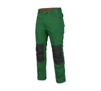 Modyf Pantalone da lavoro Stretch X Uomo Verde Taglia 40