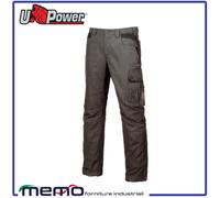 PANTALONE da lavoro Uomo Multitasche 4 Stagioni estivi Cargo Neri U POWER cotone