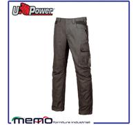 PANTALONE da lavoro Uomo Multitasche 4 Stagioni estivi Cargo Neri U POWER cotone