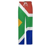 Pantalone Da Notte Flanella Da Donna Pantalone Da Notte Morbidi Da Uomo Pantaloni Da Notte Con Stampa Bandiera Repubblica Del Sud Africa Pantalona Lunghi Da Pigiama Taglie Forti Per Coppia Taglia L