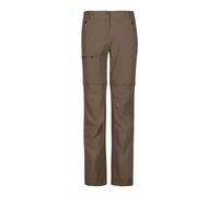 Pantalone da trekking stretch con zip e tasche cargo donna CMP Marron 2XL