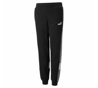 Pantalone di Tuta per Bambini Puma Essentials+ Colorblock Nero Bambini