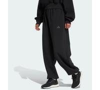 Pantalone Donna Adidas Ampio Soft Lux Flared - Nero