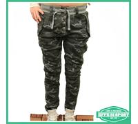 Pantalone donna Freddy camo pantalone ragazza tempo libero sport palestra