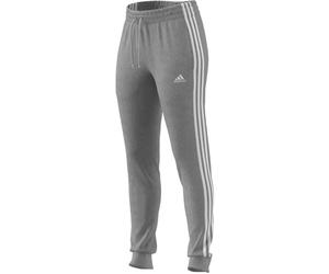 Pantalone donna garzato Adidas Essentials 3STR IC9922 grigio-bianco