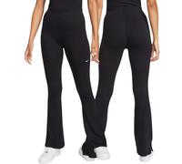 PANTALONE DONNA NIKE FQ2113-010 ESSENTIALS RIBBED NERO