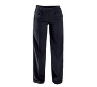 Pantalone Donna Ragazza Panta Palazzo Tasca America con Pence Made in Italy 0967 Nero 40