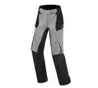 Alpinestars Stella Andes V4 Drystar impermeabile Ladies Moto Tessile Pantaloni, nero-grigio, taglia 4XL per donne