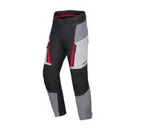 Alpinestars Honda Stella ST-1, pantaloni tessili impermeabili da XXL male Grigio Chiaro/Grigio Scuro/Nero/Rosso