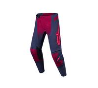 Alpinestars Stella Techstar Swan Pantaloni da Motocross Femminile, Rosso/nero/grigio, Taglia 26