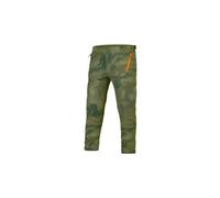 Pantaloni lunghi Endura MT500 Burner senza fondello verde oliva mimetico bambini - S