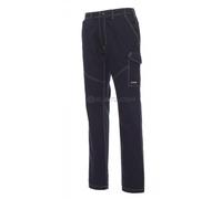 PAYPER Pantalone Unisex Worker Summer (5XL - Blu Navy) Anche con Ricamo E Stampa