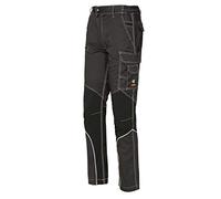 Starter Pantalone da lavoro ISSALINE 8830B Stretch Multitasche Inserti elastici Grigio XL