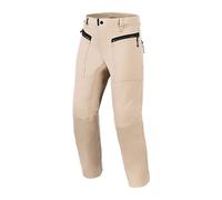 Alpinestars Flex-Ast Canvas Pantaloni tessili per motociclette, beige, taglia XL per maschi