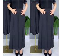 Pantalone gamba larga per pendolarismo tessuto leggero sottile taglio largo lung
