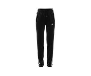 Pantalone garzato bimba/ragazza dritto Adidas 3S Essential IC6126 Nero-Bianco