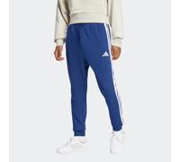 Pantalone garzato uomo Adidas Essentials 3STR JD1878 blu-bianco