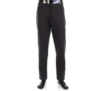 Pantalone Holburn LORO PIANA 1925 $ - nero onice, lana vergine dei desideri
