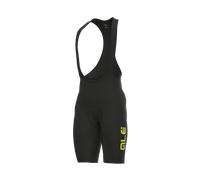 Pantalone invernale ciclismo ALE' SOLID WINTER nero giallo fluo 2025