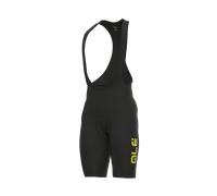 Pantalone invernale ciclismo ALE' SOLID WINTER nero giallo fluo 2025 - Taglia: XL