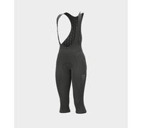 Pantalone invernale donna 3/4 con bretelle ALE' SOLID essential nero