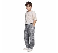 Pantalone Jeans da Bambini e Ragazzo Baggy Leggeri a Vita Alta per Bambino Elasticizzati Ragazzi Pantaloni Lunghi Hip Hop Cargo Streetwear Autumn Winter Style Long Pants