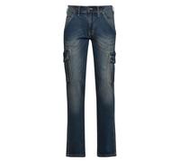 Pantalone pantaloni jeans elasticizzati da lavoro DIADORA STONE CARGO denim blu