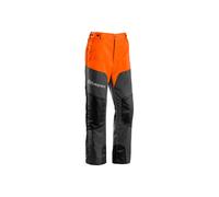 Husqvarna Pantalone Protettivo antitaglio Adatto all'utilizzo della Motosega EN381 Classe 1 (20 m/s), Arancione Grigio (52)