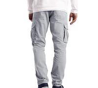 Pantalone Lavoro Uomo Cargo Tessuto Confortevole Elasticizzati Multitasche con Tasche Multiple Usura Esterna Resistente e Durevole per Campeggio Escursionismo Sportivi Trekking Giardiniere Pantaloni