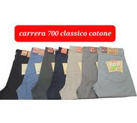 PANTALONE LEGGERISSIMO COTONE REGULAR TAGLIE FORTI FINO A TAG. 62 CARRERA 700