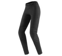 Spidi Moto Leggings Pantaloni in tessuto motociclistica, nero, taglia XL per donne