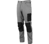 Pantalone Logica multitasche da lavoro policotone grigio/nero