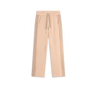 Pantalone lungo in felpa modal con bande a trecce