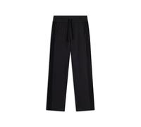 Pantalone lungo in felpa modal con bande a trecce