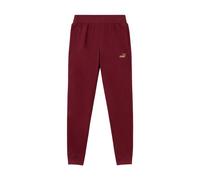 Pantalone Lungo Sportivo Puma Ess+ Textured Foil Rosso Scuro Donna