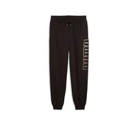 Pantalone Lungo Sportivo Puma Maximal Metallic Swe Nero Uomo