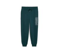 Pantalone Lungo Sportivo Puma Maximal Metallic Sweatpants Verde Donna