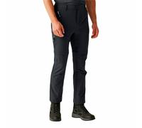 Pantalone Lungo Sportivo Regatta Highton II Zip Off Nero Montagna