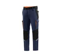 SPARCO PANTALONE TECNICO OREGON TECH TROUSERS BLU/ARANCIONE CON TASCHE DA LAVORO
