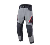 Alpinestars Maxdura Dual Pantaloni tessili per motociclette, grigio/rosso, Taglia 34