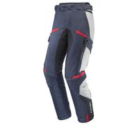 Ixon Midgard Pantaloni tessili da moto impermeabili, nero-grigio-blu, taglia M per maschi
