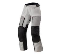 Pantaloni da moto Revit Outback 5 H2O corti argento-nero M