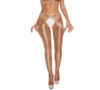 Pantalone Pantalone Pantalone Olio Lucido Donna Alto Strech Aperto Alluncinetto